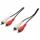 VLAP 24200B 3.00 Cable 2x RCA male
