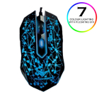 Gaming Mouse Wired Alcatroz 2400CPI Black