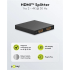 Splitter HDMI 58480 1-in To 2-out 4K/30Hz