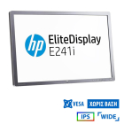Monitor HP E241i IPS LED 24 Silver/Black Ref