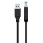 Cable USB 3.0 (M) To USB 3.0 Type-B (M) 1.8m Black