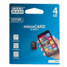 Κάρτα Μνήμης MicroSD GoodRam 4GB
