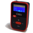 Mp3 Player Osio SRM-7880BR Fm 8GB Οθόνη TFT 1 Red