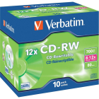 CD-RW Verbatim 10pack 700MB 12x Hispeed