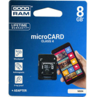 Κάρτα Μνήμης Goodram Micro SD Class 4 8Gb