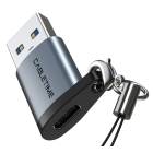 Adaptor USB 3.0 to USB Type-C AMCF 2.1A 0.1m Grey