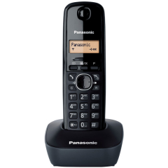 Ασύρματο Τηλέφωνο Panasonic KX-TG1611GR Black