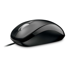 Mouse Wired Μini Microsoft Compact Optical FB Black