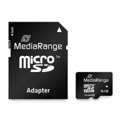 Κάρτα Μνήμης MediaRange Micro SDHC Class 10 16GB