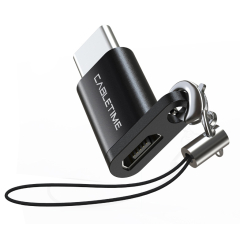 Adaptor USB Type-C (M) To Micro USB 2.0 (F) Black