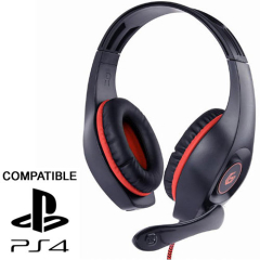 Gaming Headset Gembird GHS-05-R PC/PS4 3.5mm Black/Red