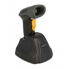 Barcode Scanner Delock 90518 Wireless With Stand Black