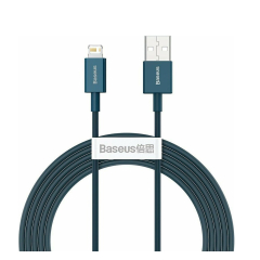 Cable Baseus Lightning Superior Series Data 2.4A 1m Blue
