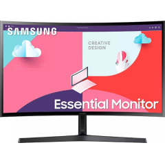 Monitor Samsung LS24C366EAUXEN 24 FHD 75HZ Black