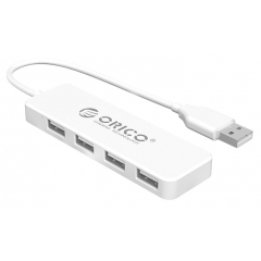 USB Hub 2.0 Orico FL01 4xUSB 2.0 30cm White