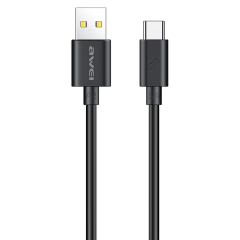 Cable Charger-Data USB To USB Type-C 5A 1m Black