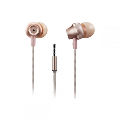 Handsfree Canyon Jazzy CEP3RO With Mic 3.5mm 1.2m Gold