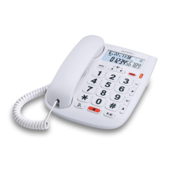 Ενσύρματο Τηλέφωνο Alcatel Tmax 20 White