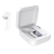 Bluetooth Earphone Με Θήκη Φόρτισης W12 True Wireless White