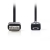 Cable OTG USB 2.0 (F) To Micro USB (M) 0.2m Black