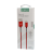 Cable Charger-Data USB σε Lightning 1m Red